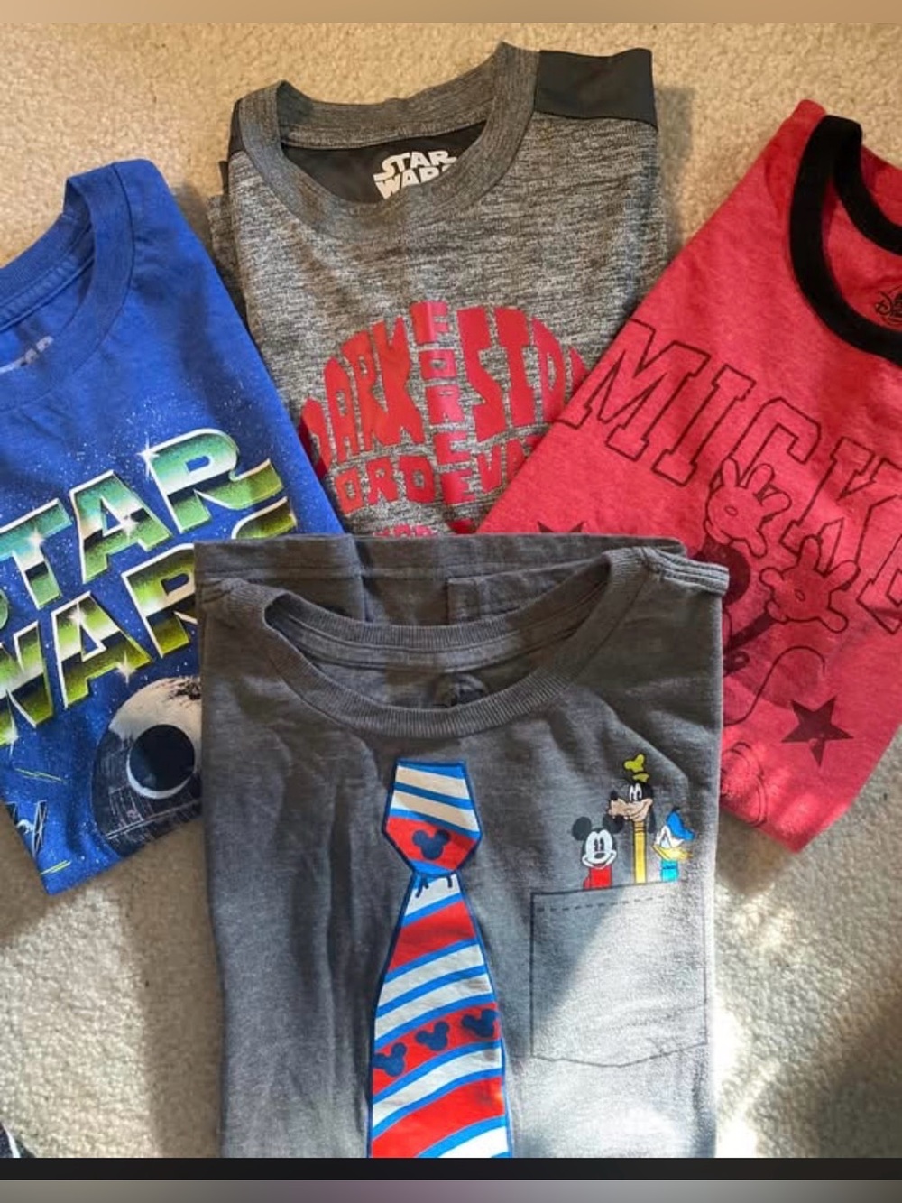 Disney Tshirt LOT